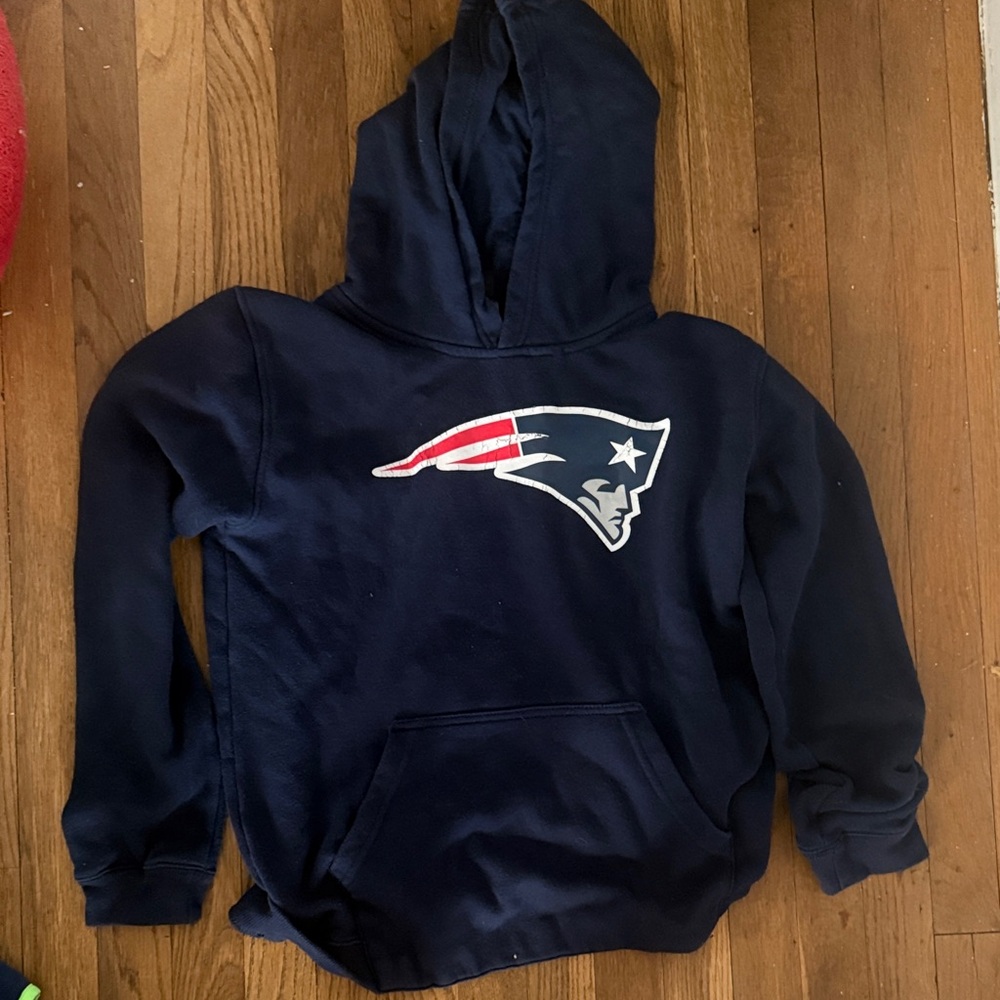 Kids Navy Blue Hoodie